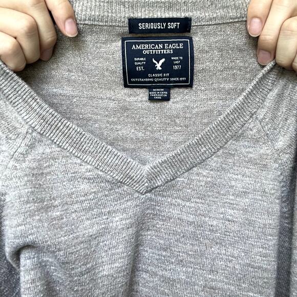 American Eagle Outfitters Light Brown Wool Sweater - Picture 2 of 4